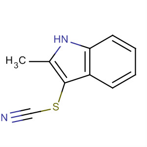 31418-19-6  Thiocyanic acid, 2-methyl-1H-indol-3-yl ester
