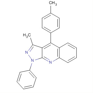 314275-03-1  1H-Pyrazolo[3,4-b]quinoline, 3-methyl-4-(4-methylphenyl)-1-phenyl-