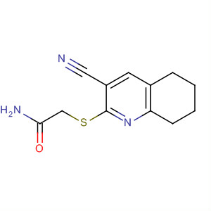 314764-01-7  Acetamide, 2-[(3-cyano-5,6,7,8-tetrahydro-2-quinolinyl)thio]-