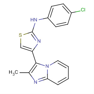 315703-55-0  2-Thiazolamine,N-(4-chlorophenyl)-4-(2-methylimidazo[1,2-a]pyridin-3-yl)-