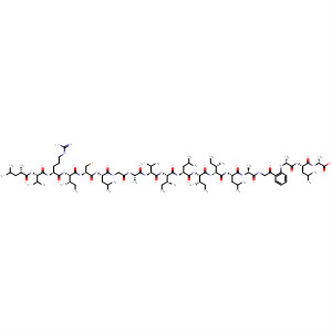 316356-81-7  L-Alanine,L-leucyl-L-valyl-L-arginyl-L-isoleucyl-L-cysteinyl-L-leucylglycyl-L-alanyl-L-valyl-L-isoleucyl-L-leucyl-L-isoleucyl-L-isoleucyl-L-leucyl-L-alanylglycyl-L-phenylalanyl-L-leucyl-