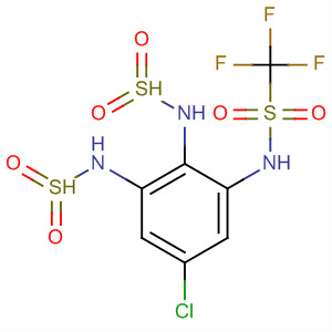 316826-43-4  1,3-Benzenedisulfonamide, 4-chloro-6-[[(trifluoromethyl)sulfonyl]amino]-