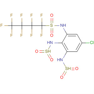 316826-65-0  1,3-Benzenedisulfonamide,4-chloro-6-[[(nonafluorobutyl)sulfonyl]amino]-