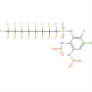 316827-14-2  1,3-Benzenedisulfonamide,4,5-dichloro-6-[[(heptadecafluorooctyl)sulfonyl]amino]-
