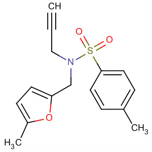 317834-47-2  Benzenesulfonamide,4-methyl-N-[(5-methyl-2-furanyl)methyl]-N-2-propynyl-