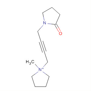 31791-22-7  Pyrrolidinium, 1-methyl-1-[4-(2-oxo-1-pyrrolidinyl)-2-butynyl]-