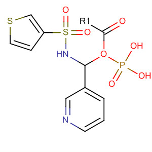 318459-79-9  Phosphonic acid, [[(3-thienylsulfonyl)amino]methyl]-, mono-3-pyridinylester
