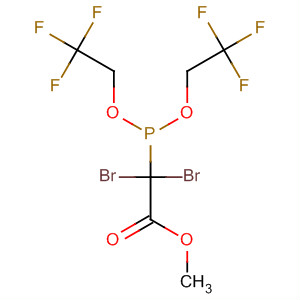 318967-86-1  Acetic acid, [bis(2,2,2-trifluoroethoxy)phosphinyl]dibromo-, methyl ester