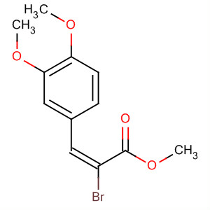 318967-87-2  2-Propenoic acid, 2-bromo-3-(3,4-dimethoxyphenyl)-, methyl ester,(2E)-