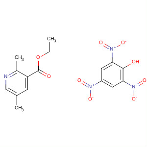 31931-54-1  3-Pyridinecarboxylic acid, 2,5-dimethyl-, ethyl ester, compd. with2,4,6-trinitrophenol (1:1)