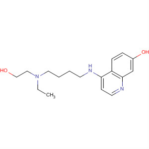 319913-03-6  7-Quinolinol, 4-[[4-[ethyl(2-hydroxyethyl)amino]butyl]amino]-