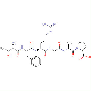 320347-28-2  L-Proline, L-threonyl-L-phenylalanyl-L-arginylglycyl-L-alanyl-