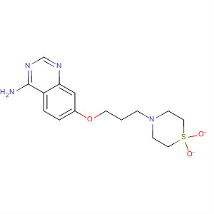 320365-85-3  4-Quinazolinamine, 7-[3-(1,1-dioxido-4-thiomorpholinyl)propoxy]-