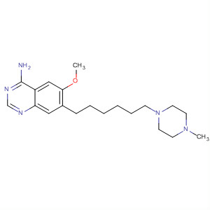 320366-47-0  4-Quinazolinamine, 6-methoxy-7-[6-(4-methyl-1-piperazinyl)hexyl]-