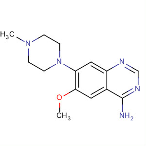 320366-92-5  4-Quinazolinamine, 6-methoxy-7-(4-methyl-1-piperazinyl)- 320366-92-5  4-Quinazolinamine, 6-methoxy-7-(4-methyl-1-piperazinyl)-
