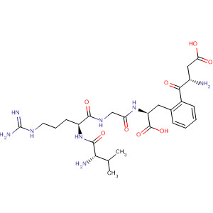 320593-10-0  L-Phenylalanine, L-valyl-L-arginylglycyl-L-a-aspartyl-