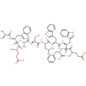 320783-08-2  L-Phenylalanine,L-alanyl-L-a-glutamyl-L-tryptophyl-L-alanyl-L-seryl-L-leucyl-L-tryptophyl-L-a-glutamyl-L-tryptophyl-