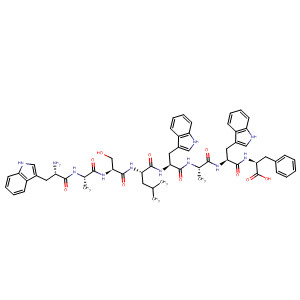 320783-09-3  L-Phenylalanine,L-tryptophyl-L-alanyl-L-seryl-L-leucyl-L-tryptophyl-L-alanyl-L-tryptophyl-