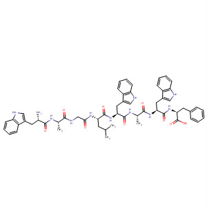 320783-12-8  L-Phenylalanine,L-tryptophyl-L-alanylglycyl-L-leucyl-L-tryptophyl-L-alanyl-L-tryptophyl-