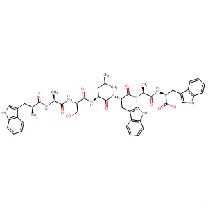 320783-14-0  L-Tryptophan, L-tryptophyl-L-alanyl-L-seryl-L-leucyl-L-tryptophyl-L-alanyl-