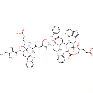 320783-19-5  L-Phenylalanine,L-isoleucyl-L-a-glutamyl-L-tryptophyl-L-alanyl-L-seryl-L-leucyl-L-tryptophyl-L-a-glutamyl-L-tryptophyl-