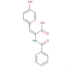 32089-82-0  2-Propenoic acid, 2-(benzoylamino)-3-(4-hydroxyphenyl)-