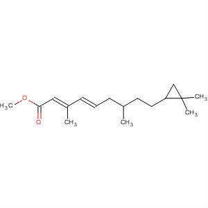 321858-54-2  2,4-Nonadienoic acid, 9-(2,2-dimethylcyclopropyl)-3,7-dimethyl-, methylester, (2E,4E)-