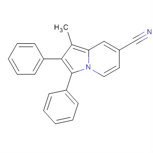 321910-16-1  7-Indolizinecarbonitrile, 1-methyl-2,3-diphenyl-