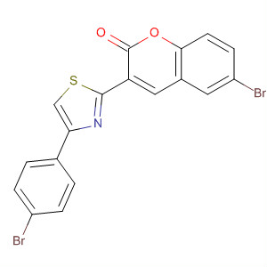 321964-58-3  2H-1-Benzopyran-2-one, 6-bromo-3-[4-(4-bromophenyl)-2-thiazolyl]-