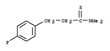 331-88-4  Benzenepropanethioamide,4-fluoro-N,N-dimethyl-