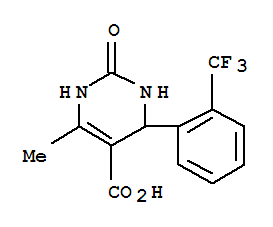 356566-54-6  5-Pyrimidinecarboxylicacid, 1,2,3,4-tetrahydro-6-methyl-2-oxo-4-[2-(trifluoromethyl)phenyl]-