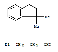 300371-33-9  1H-Indene-ar-propanal,2,3-dihydro-1,1-dimethyl-