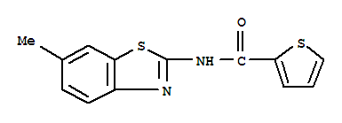 301236-19-1  2-Thiophenecarboxamide,N-(6-methyl-2-benzothiazolyl)-