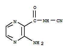 30478-34-3  2-Pyrazinecarboxamide,3-amino-N-cyano-