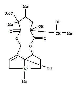 30484-73-2  Senecionanium,12-(acetyloxy)-15,20-dihydro-8,15,20-trihydroxy-4-methyl-11,16-dioxo- (9CI)