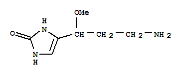 308103-74-4  2H-Imidazol-2-one,4-(3-amino-1-methoxypropyl)-1,3-dihydro-