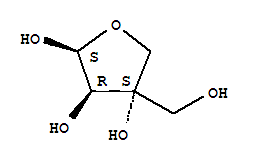 30912-14-2  2,3,4-Furantriol,tetrahydro-4-(hydroxymethyl)-, (2S,3R,4S)-