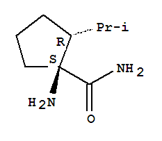 309757-00-4  Cyclopentanecarboxamide,1-amino-2-(1-methylethyl)-, (1S,2R)-