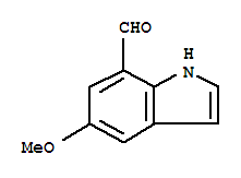 309976-22-5  1H-Indole-7-carboxaldehyde,5-methoxy-