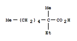 31080-38-3  Heptanoic acid,2-ethyl-2-methyl-