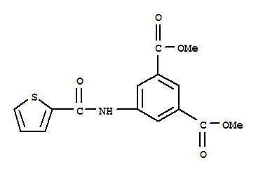 314284-47-4  1,3-Benzenedicarboxylicacid, 5-[(2-thienylcarbonyl)amino]-, 1,3-dimethyl ester