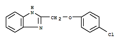 3156-18-1  1H-Benzimidazole,2-[(4-chlorophenoxy)methyl]-