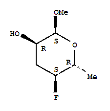 316129-07-4  2H-Pyran-3-ol,5-fluorotetrahydro-2-methoxy-6-methyl-, (2S,3R,5S,6R)-