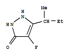 319459-72-8  3H-Pyrazol-3-one,4-fluoro-1,2-dihydro-5-(1-methylpropyl)- 319459-72-8  3H-Pyrazol-3-one,4-fluoro-1,2-dihydro-5-(1-methylpropyl)-