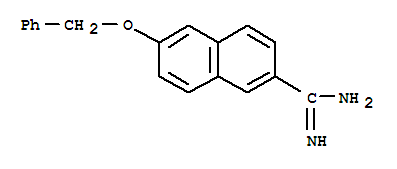 32048-12-7  2-Naphthalenecarboximidamide,6-(phenylmethoxy)-