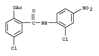 32060-33-6  Benzamide, 2-(acetyloxy)-5-chloro-N-(2-chloro-4-nitrophenyl)-