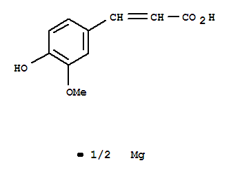 32179-46-7  2-Propenoic acid,3-(4-hydroxy-3-methoxyphenyl)-, magnesium salt (2:1)