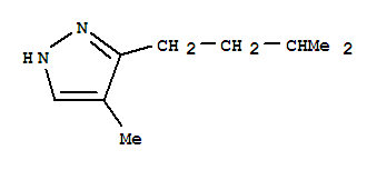 321864-89-5  1H-Pyrazole,4-methyl-3-(3-methylbutyl)-