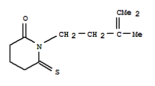 325956-77-2  2-Piperidinone,1-(3,4-dimethyl-3-penten-1-yl)-6-thioxo-