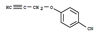 33143-80-5  Benzonitrile,4-(2-propyn-1-yloxy)-